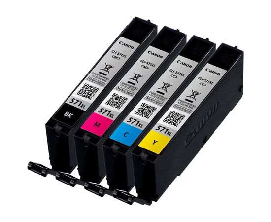 Картридж Canon CLI-571 MultipackXL BK,C,M,Y 11ml (0332C006), изображение 2 Картридж Canon CLI-571 MultipackXL BK,C,M,Y 11ml (0332C006), изображение 2