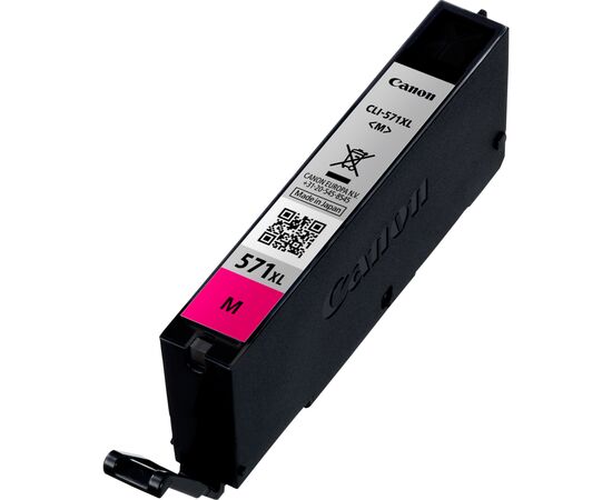 Картридж Canon CLI-571MXL XL Magenta (0333C001), зображення 2 Картридж Canon CLI-571MXL XL Magenta (0333C001), зображення 2