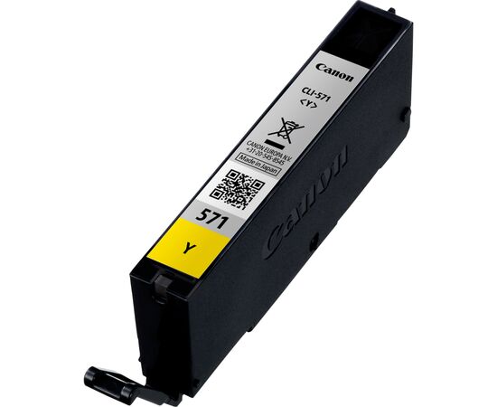 Картридж Canon CLI-571Y Yellow (0388C001), изображение 2 Картридж Canon CLI-571Y Yellow (0388C001), изображение 2