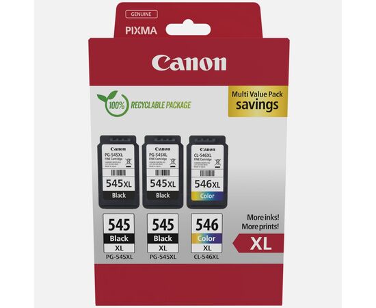 Картридж Canon PG-545/CL-546 MultipackXXL 2xBK+Color (8286B013)
