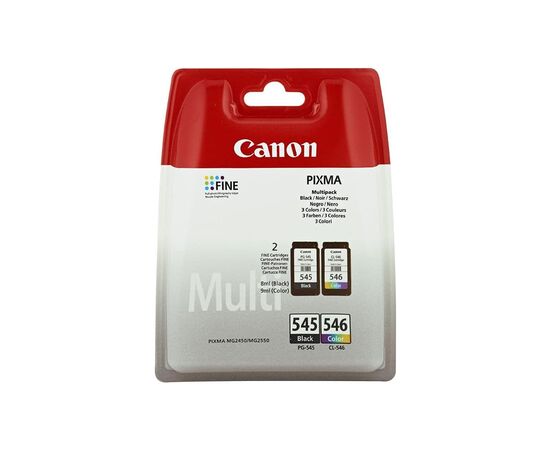 Картридж Canon PG-545/CL-546 Multipack BK+Color, Blister (8287B005)