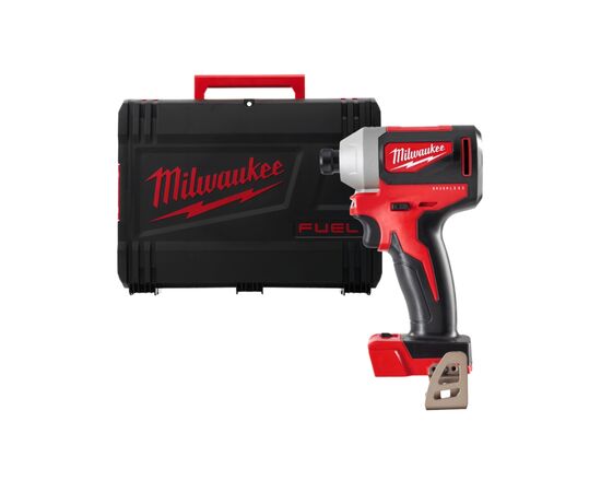 Шуруповерт Milwaukee ударний безщітковий M18 BLID2-0X, 180 Нм ,HD кейс (без АКБ и ЗУ) (4933464519), зображення 3 Шуруповерт Milwaukee ударний безщітковий M18 BLID2-0X, 180 Нм ,HD кейс (без АКБ и ЗУ) (4933464519), зображення 3