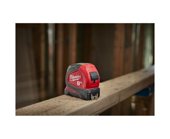 Рулетка Milwaukee Pro Compact 8м(16ft)/25мм (4932459596), зображення 9 Рулетка Milwaukee Pro Compact 8м(16ft)/25мм (4932459596), зображення 9
