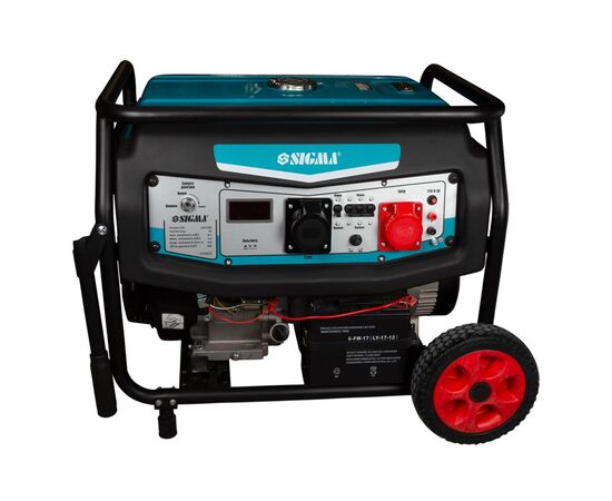 Генератор Sigma 220V/380V 3ф 8.5/9.0kW електрозапуск (5710511)