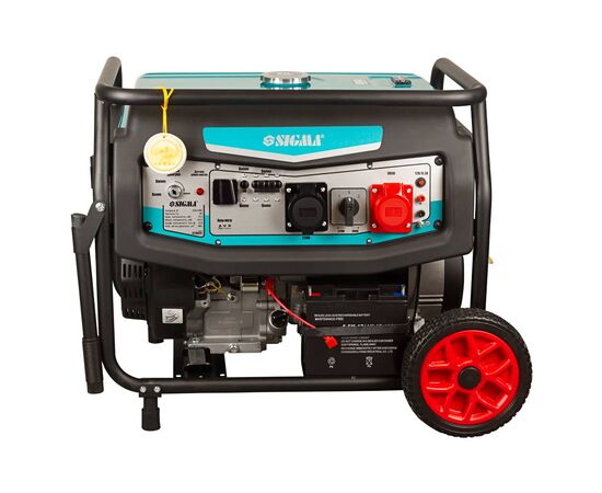 Генератор Sigma 220V/380V 3ф 9.5/10.0kW электрозапуск (5710531), изображение 3 Генератор Sigma 220V/380V 3ф 9.5/10.0kW электрозапуск (5710531), изображение 3
