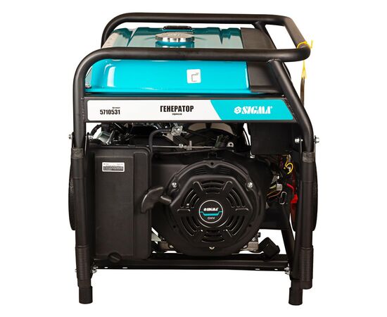 Генератор Sigma 220V/380V 3ф 9.5/10.0kW электрозапуск (5710531), изображение 9 Генератор Sigma 220V/380V 3ф 9.5/10.0kW электрозапуск (5710531), изображение 9