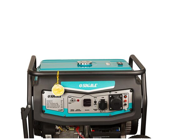 Генератор Sigma 220V 7.5/8.0kW электрозапуск (5710561), изображение 10 Генератор Sigma 220V 7.5/8.0kW электрозапуск (5710561), изображение 10