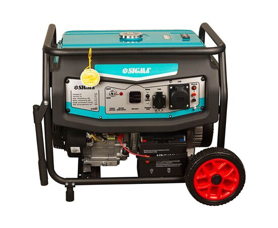 Генератор Sigma 220V 7.5/8.0kW электрозапуск (5710561), изображение 3 Генератор Sigma 220V 7.5/8.0kW электрозапуск (5710561), изображение 3