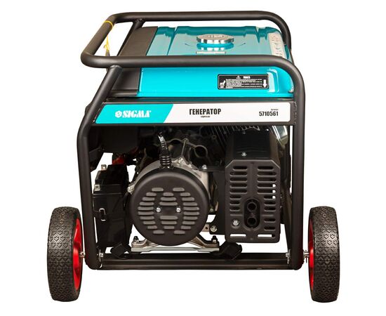 Генератор Sigma 220V 7.5/8.0kW электрозапуск (5710561), изображение 5 Генератор Sigma 220V 7.5/8.0kW электрозапуск (5710561), изображение 5