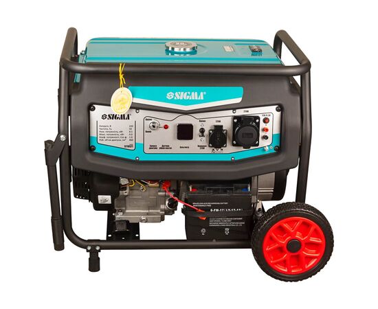 Генератор Sigma 220V 8.5/9.0kW электрозапуск (5710571), изображение 3 Генератор Sigma 220V 8.5/9.0kW электрозапуск (5710571), изображение 3