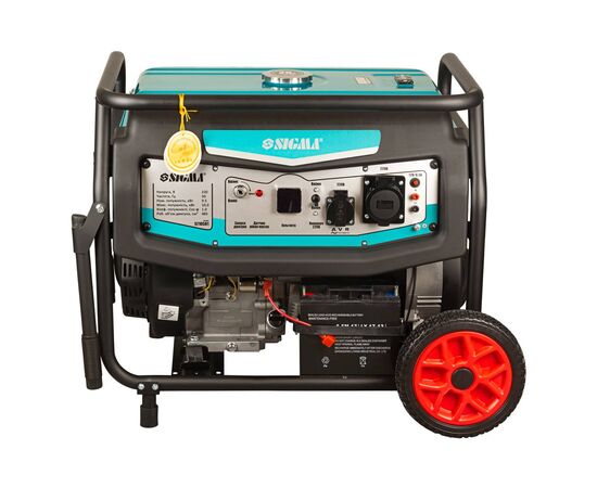 Генератор Sigma 220V 9.5/10.0kW электрозапуск (5710581), изображение 3 Генератор Sigma 220V 9.5/10.0kW электрозапуск (5710581), изображение 3