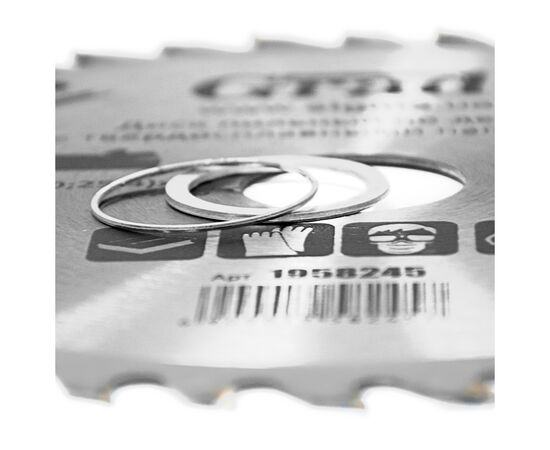 Диск пильный Grad по дереву с твердосплавными напайками Ø200×32(30;25.4)×40Т, 7000об/мин (1958245), изображение 3 Диск пильный Grad по дереву с твердосплавными напайками Ø200×32(30;25.4)×40Т, 7000об/мин (1958245), изображение 3