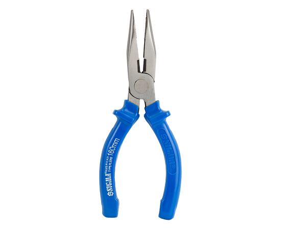 Плоскогубцы Sigma длинногубцы прямые 160мм синие (4357161), изображение 2 Плоскогубцы Sigma длинногубцы прямые 160мм синие (4357161), изображение 2