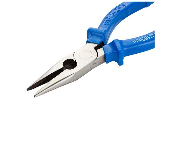 Плоскогубцы Sigma длинногубцы прямые 160мм синие (4357161), изображение 7 Плоскогубцы Sigma длинногубцы прямые 160мм синие (4357161), изображение 7