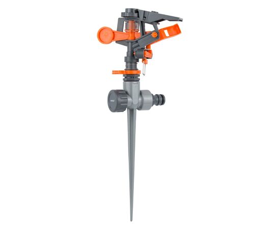 Дождеватель Flora импульсный на металлическом колышке (ABS+AL) (5013234), изображение 2