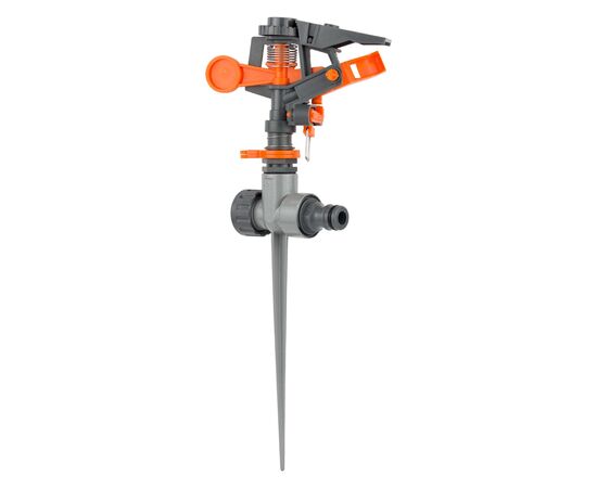 Дождеватель Flora импульсный на металлическом колышке (ABS+AL) (5013234), изображение 3