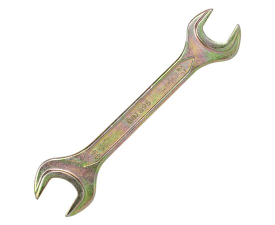 Ключ Sigma ріжковий 27×30мм жовтий цинк (6025301), зображення 4 Ключ Sigma ріжковий 27×30мм жовтий цинк (6025301), зображення 4