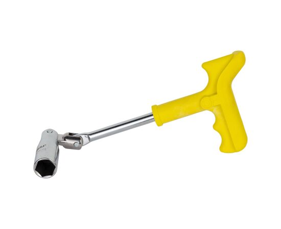 Ключ Sigma свічковий з шарніром посилений 16мм (6030321), зображення 2 Ключ Sigma свічковий з шарніром посилений 16мм (6030321), зображення 2