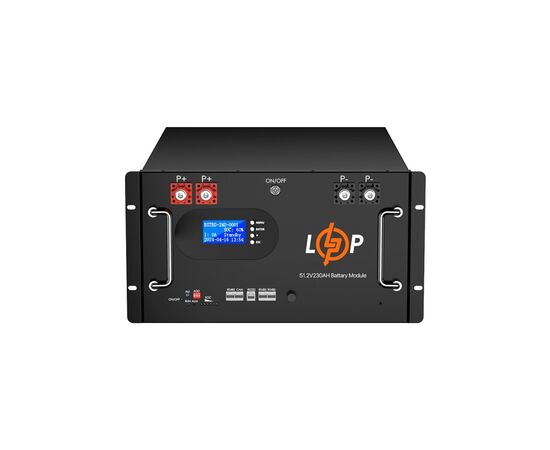 Батарея LiFePo4 LogicPower 48V (51.2V) - 230 Ah (11776Wh) (30386)