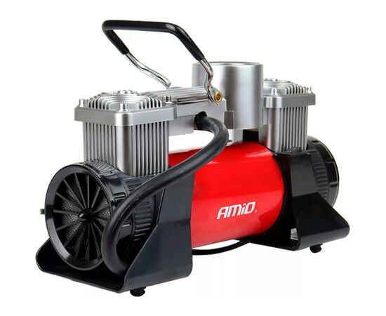 Автомобильный компрессор AMiO 12V HQ ACOMP-18 (02640)