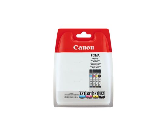 Картридж Canon CLI-581 BK,C,M,Y (2103C007)