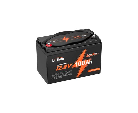 Батарея LiFePo4 Power Queen 12.8V-100Ah (Li-Time-LiFePO4-12.8-100)