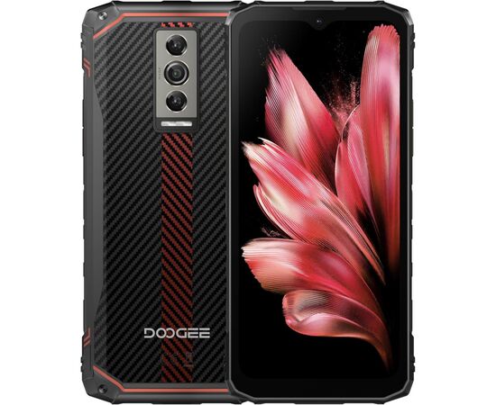 Мобильный телефон Doogee Blade10 4/128Gb Black Red (6923740216415)