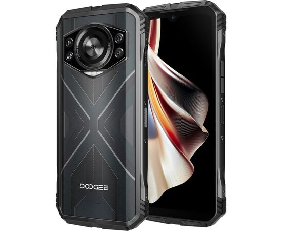 Мобільний телефон Doogee S cyber 8/256Gb Black Silver (6923740212424), зображення 9