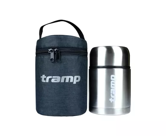 Чехол для термоса Tramp харчового 0.5/0,7 л Dark Grey (UTRA-001-dark-grey), изображение 3 Чехол для термоса Tramp харчового 0.5/0,7 л Dark Grey (UTRA-001-dark-grey), изображение 3