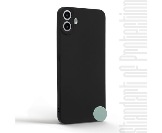 Чехол для мобильного телефона Armorstandart Matte Slim Fit Nothing CMF Phone 1 Camera cover Black (ARM81924), изображение 2