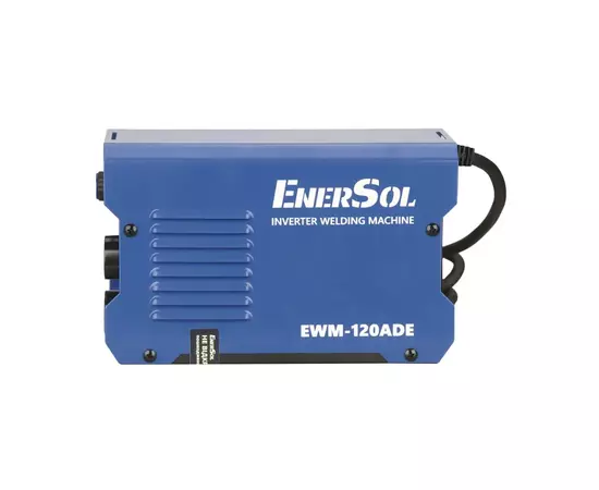 Сварочный аппарат Enersol инверторный, 20-120 A, 5.1 кВт, 2.9 кг (EWM-120ADE), изображение 7 Сварочный аппарат Enersol инверторный, 20-120 A, 5.1 кВт, 2.9 кг (EWM-120ADE), изображение 7