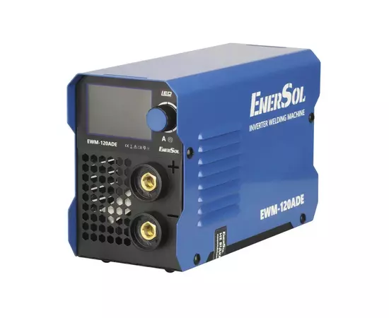 Зварювальний апарат Enersol інверторний, 20-120 A, 5.1 кВт, 2.9 кг (EWM-120ADE)