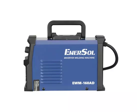 Зварювальний апарат Enersol інверторний, 20-160 A, 7.2 кВт, 3.1 кг (EWM-160AD), зображення 8 Зварювальний апарат Enersol інверторний, 20-160 A, 7.2 кВт, 3.1 кг (EWM-160AD), зображення 8