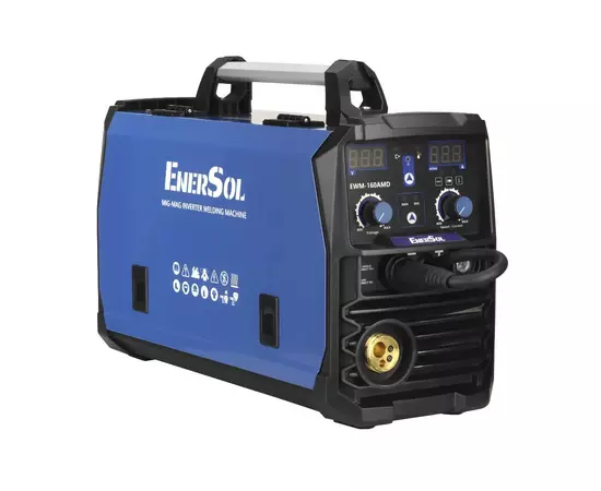 Сварочный аппарат Enersol полуавтомат, 20-160 A, 7,2кВт (EWM-160AMD), изображение 4 Сварочный аппарат Enersol полуавтомат, 20-160 A, 7,2кВт (EWM-160AMD), изображение 4