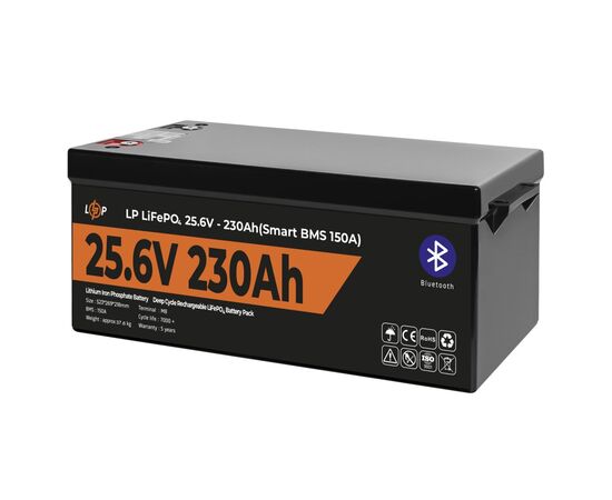 Батарея LiFePo4 LogicPower 25.6V - 230Ah (5888Wh) (30384), изображение 3 Батарея LiFePo4 LogicPower 25.6V - 230Ah (5888Wh) (30384), изображение 3