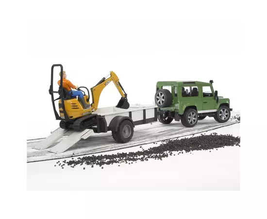 Спецтехника Bruder Мини-экскаватор CAT с фигуркой (62002), изображение 6 Спецтехника Bruder Мини-экскаватор CAT с фигуркой (62002), изображение 6