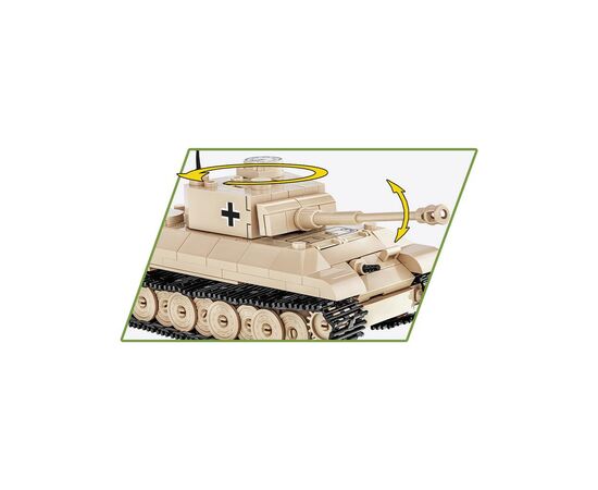 Конструктор Cobi Вторая Мировая Война Танк Panzer V Пантера, 298 деталей (COBI-2713), изображение 6 Конструктор Cobi Вторая Мировая Война Танк Panzer V Пантера, 298 деталей (COBI-2713), изображение 6