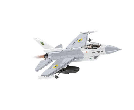 Конструктор Cobi Самолет F-16C Fighting Falcon (UA), 500 деталей (COBI-5893), изображение 3 Конструктор Cobi Самолет F-16C Fighting Falcon (UA), 500 деталей (COBI-5893), изображение 3