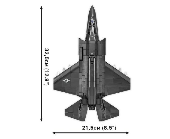 Конструктор Cobi Самолет F-35B Lightning II, 480 деталей (COBI-5829), изображение 6