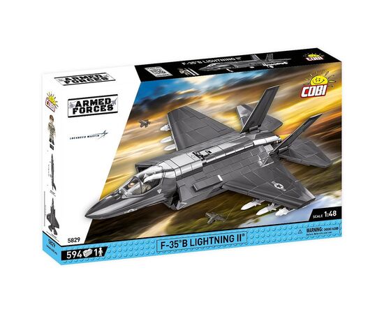 Конструктор Cobi Самолет F-35B Lightning II, 480 деталей (COBI-5829)