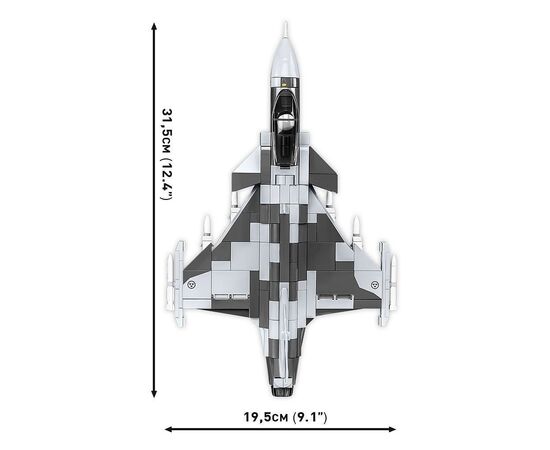 Конструктор Cobi Самолет SAAB JAS 39 Gripen E, 480 деталей (COBI-5820), изображение 5 Конструктор Cobi Самолет SAAB JAS 39 Gripen E, 480 деталей (COBI-5820), изображение 5