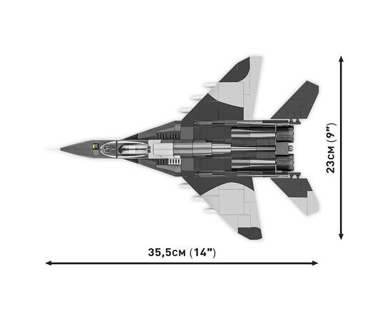 Конструктор Cobi Самолет МиГ-29 (UA/PL) Fulcrum, 550 деталей (COBI-5840), изображение 6 Конструктор Cobi Самолет МиГ-29 (UA/PL) Fulcrum, 550 деталей (COBI-5840), изображение 6