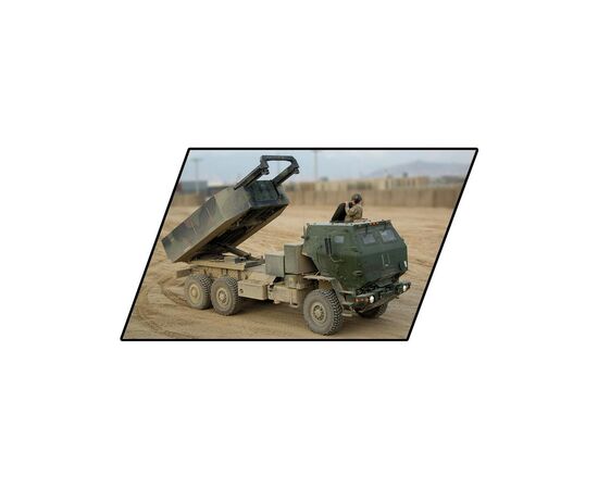 Конструктор Cobi РСЗО Himars M142 (UA/PL/US), 604 детали (COBI-2626), изображение 12 Конструктор Cobi РСЗО Himars M142 (UA/PL/US), 604 детали (COBI-2626), изображение 12