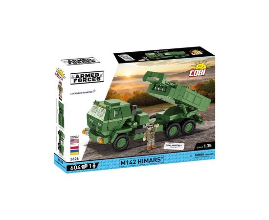 Конструктор Cobi РСЗО Himars M142 (UA/PL/US), 604 детали (COBI-2626)