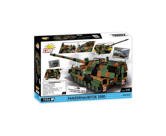 Конструктор Cobi САУ PzH 2000, 1006 деталей (COBI-2628), изображение 5 Конструктор Cobi САУ PzH 2000, 1006 деталей (COBI-2628), изображение 5