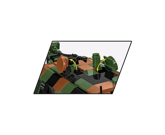 Конструктор Cobi САУ PzH 2000, 1006 деталей (COBI-2628), изображение 7 Конструктор Cobi САУ PzH 2000, 1006 деталей (COBI-2628), изображение 7