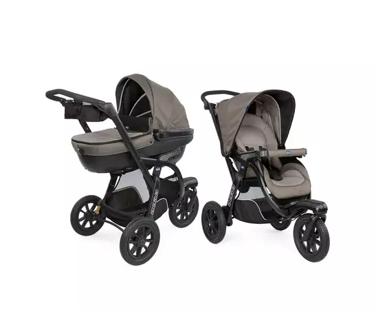 Коляска Chicco 2 в 1 Activ3Темно-бежева (2900990870813) (87087.34.01)
