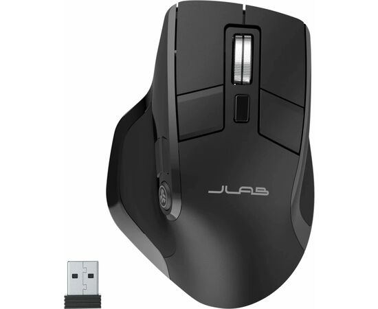 Мишка Jlab Epic Mouse Wireless/Bluetooth Black (IEUMEPICMOUSERBLK124), зображення 3 Мишка Jlab Epic Mouse Wireless/Bluetooth Black (IEUMEPICMOUSERBLK124), зображення 3