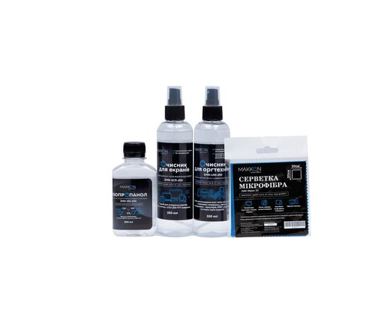 Спрей для очистки Makkon Screen spray for TFT/LCD/LED 250ml (ZMN-SCR-250), изображение 2 Спрей для очистки Makkon Screen spray for TFT/LCD/LED 250ml (ZMN-SCR-250), изображение 2