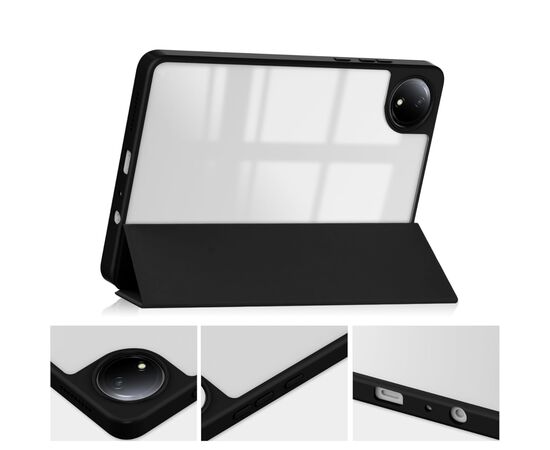 Чехол для планшета BeCover Soft Edge TPU Xiaomi Redmi Pad SE 8.7" Black (712564), изображение 3 Чехол для планшета BeCover Soft Edge TPU Xiaomi Redmi Pad SE 8.7" Black (712564), изображение 3